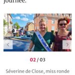 Une Miss Ronde Univers à la fête du Cheval