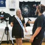 Séverine Miss Ronde sur le festival d’astronomie de Tautavel